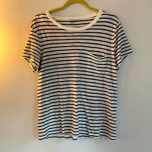 Madewell Navy/Cream Too